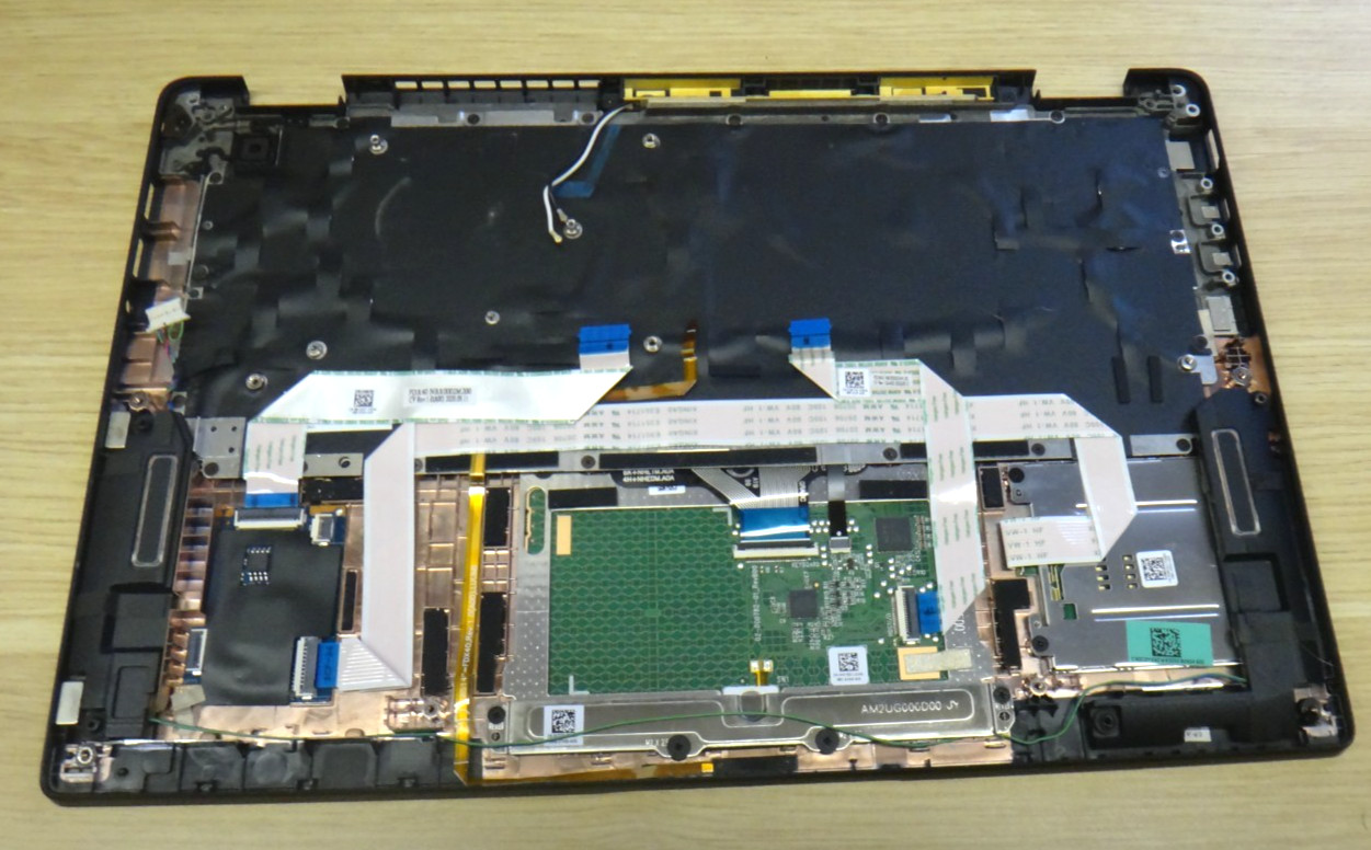 Genuine Dell Latitude 7410 Palmrest with Keyboard/Touchpad 00PRV6 0PRV6