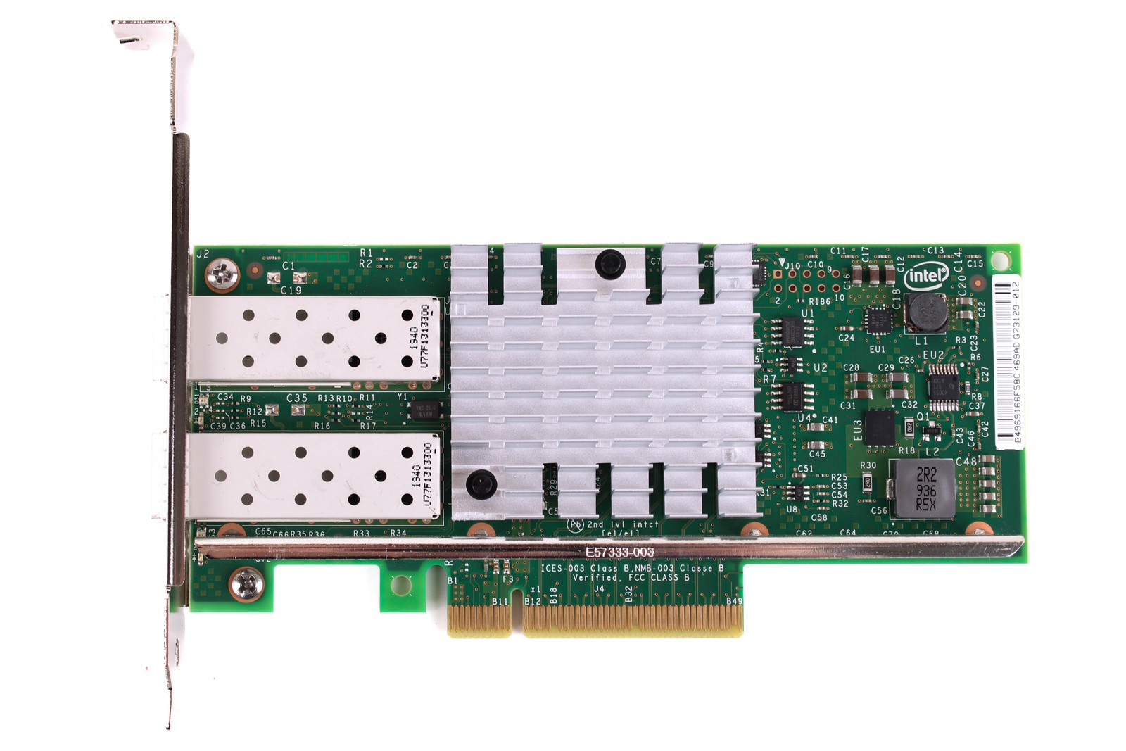 Dell Intel X520-DA2 Dual Port 10GbE Gigabit Ethernet Adapter 0XYT17 High Profile