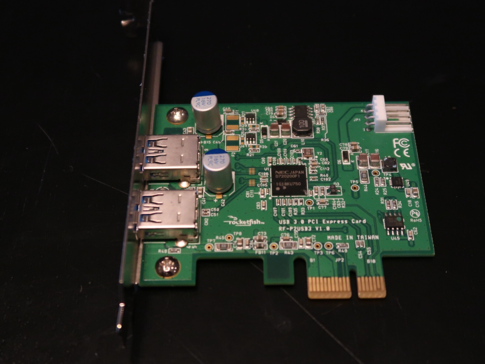 Rocketfish 2-Port USB 3.0 PCI-e Express RF-P2USB3 V1.0