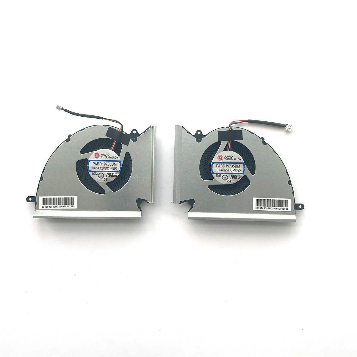 For MSI GE76 GP76 MS-17K3 MS-17K2 CPU & GPU Cooling Fan PABD1A010SHL N451 52