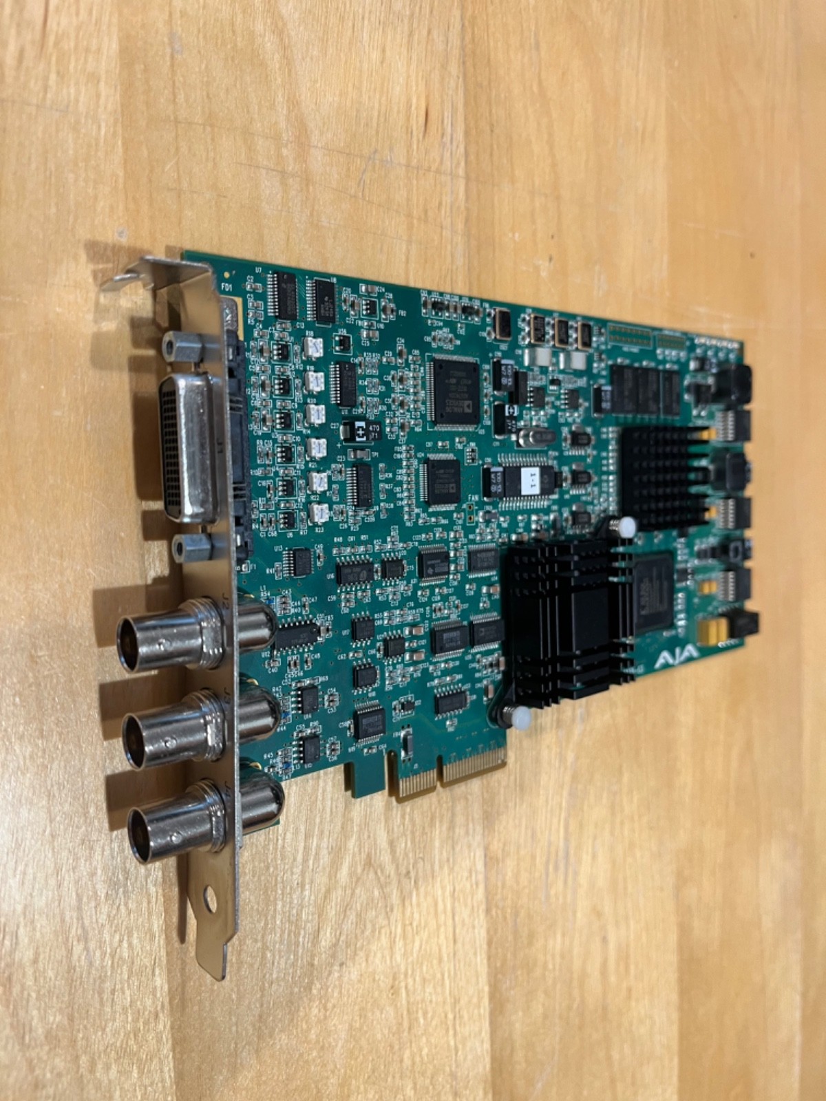 AJA KONA LHe 102035-03 PCIe Video Capture Card For Apple Power Macintosh G5