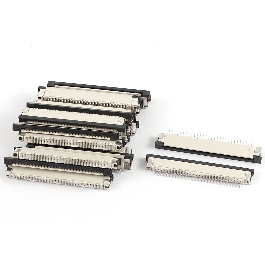 20Pcs Bottom Port 30Pin 1.0mm Pitch FFC FPC Ribbon Sockets Connector