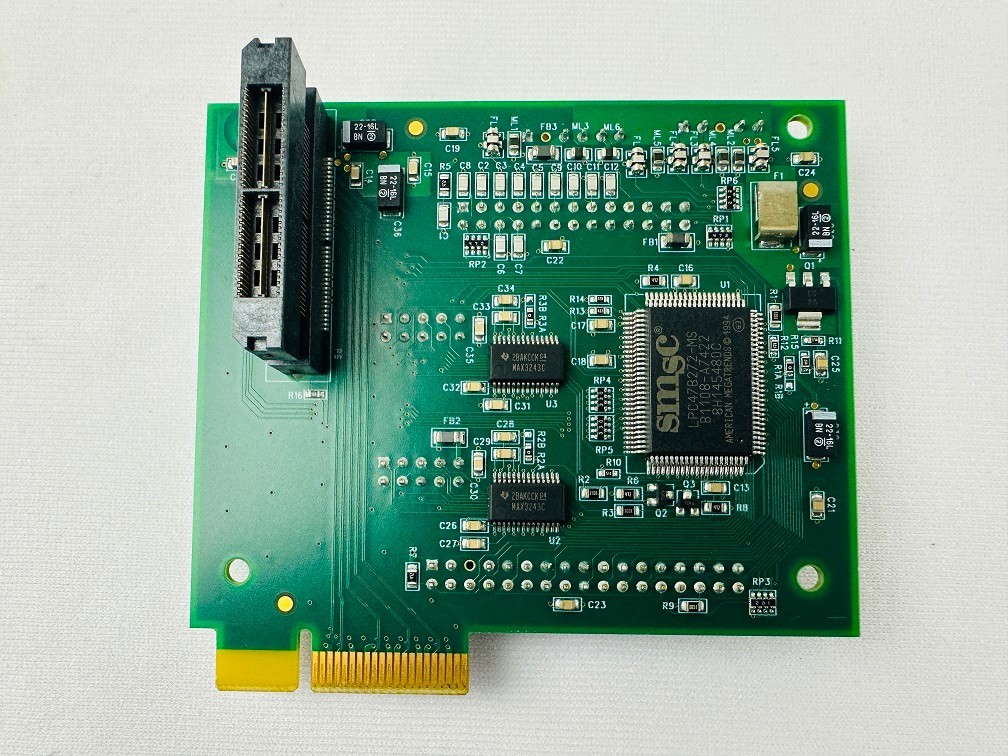 Trenton 92-506474-XXX Option Card; Printer, COM1, COM2 and Floppy Adapter