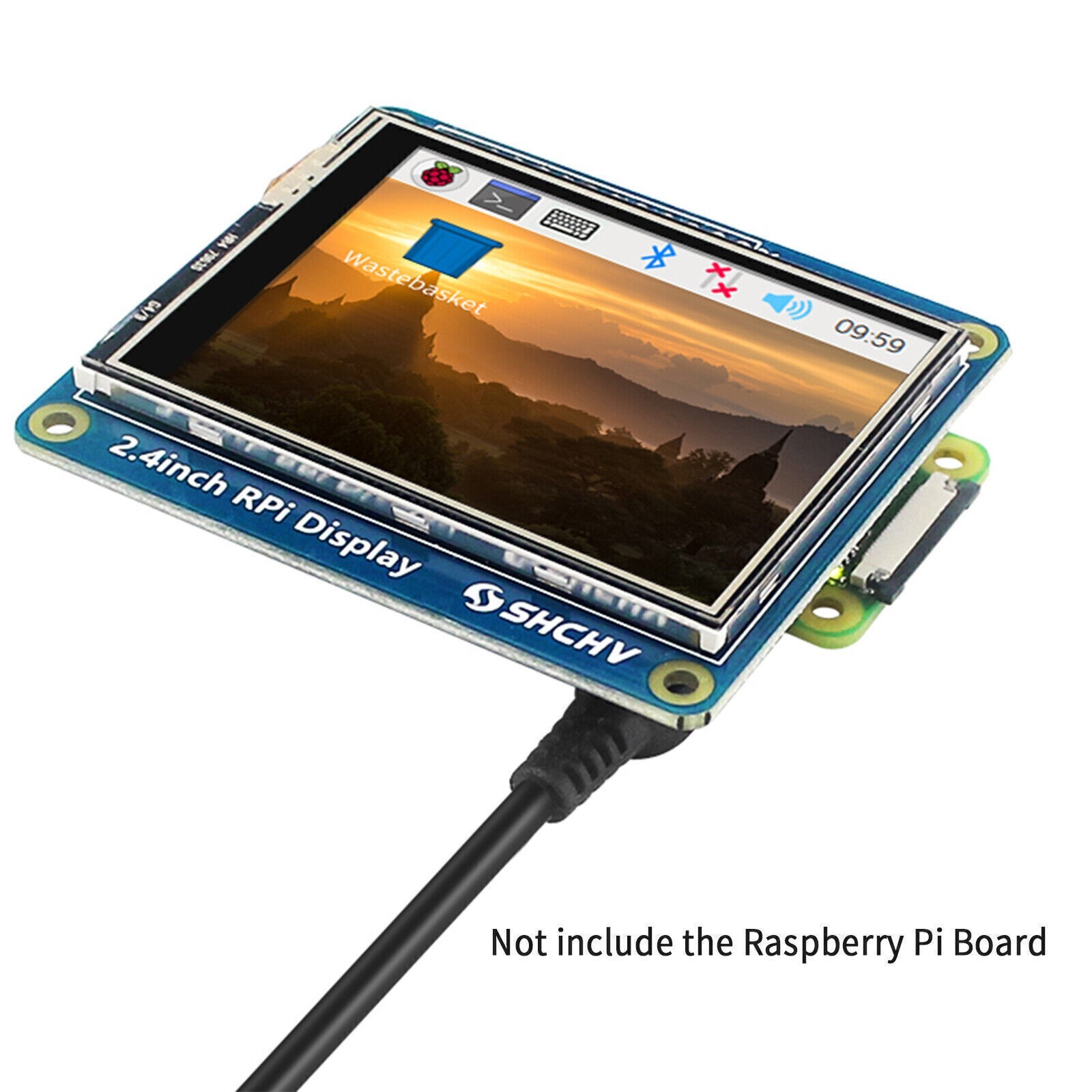2.4″ Touch Screen TFT LCD 320*240 Pixel Display for Raspberry Pi 4B 3B+ Zero 2 W
