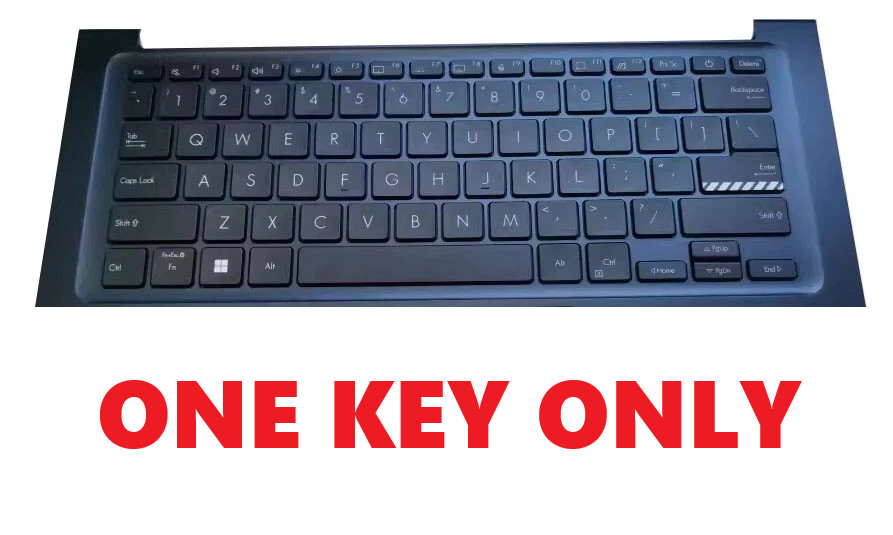 Asus Vivobook 14 X1404Z US Keyboard One Key Cap + Hinge 0KNB0-110LUS00 Genuine