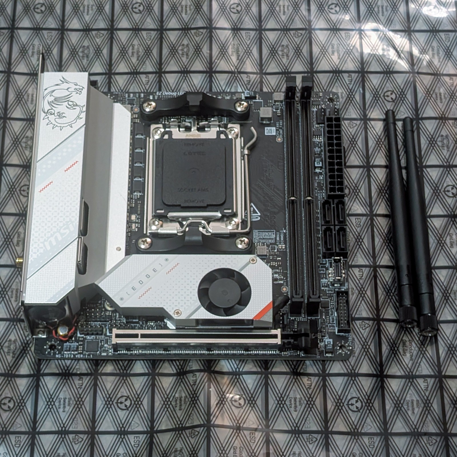 MSI MPG B650I EDGE WIFI AM5 AMD DDR5 Mini ITX Motherboard