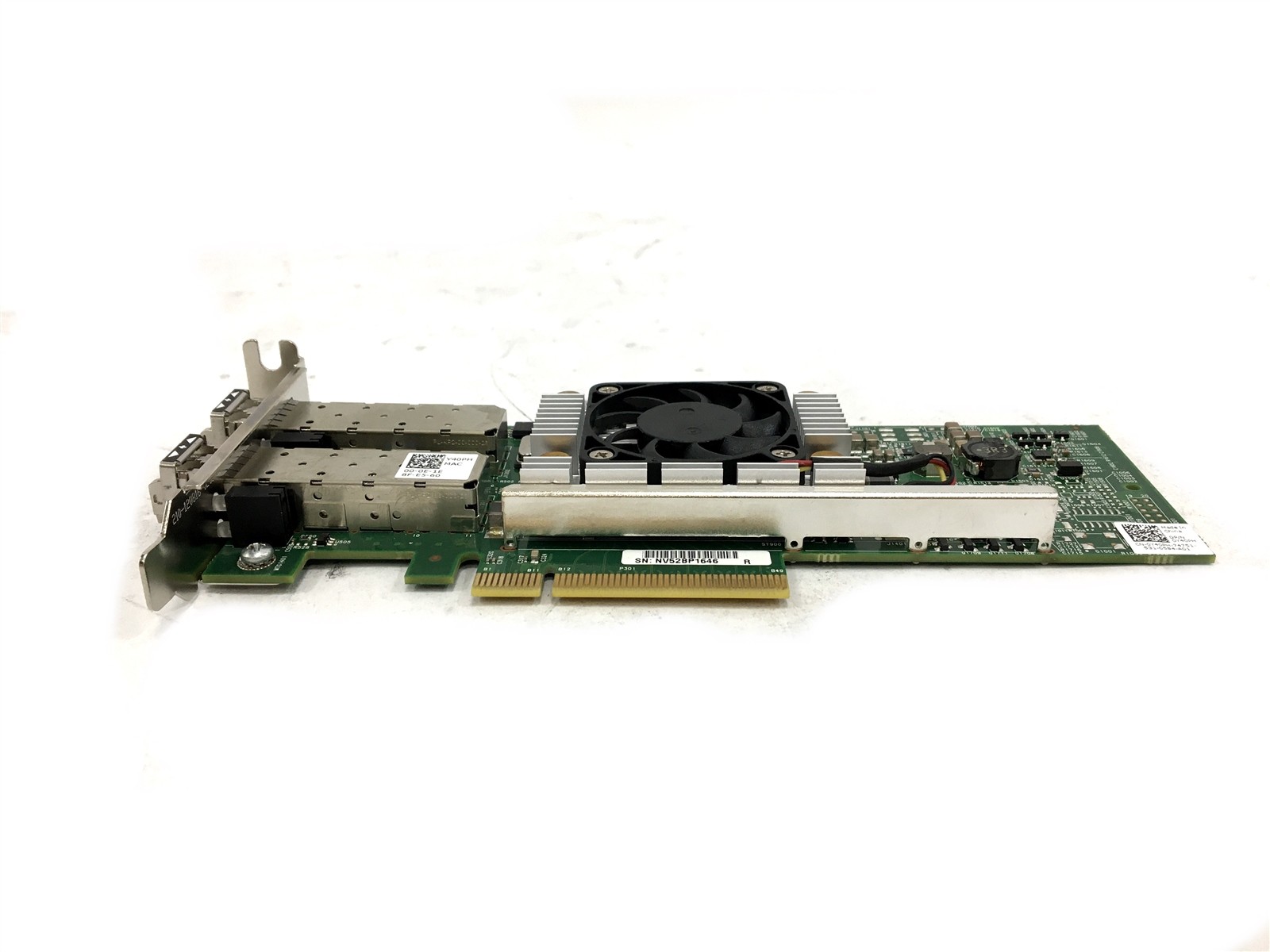 Dell Y40PH Broadcom 57810S Y40PH Dual 10Gb Network Adapter Card w/ (2) SFP