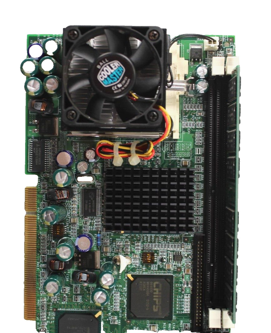 Industrial equipment board PEAK 635-100 REV E 4BP00635E1 with CPU & 256MB RAM