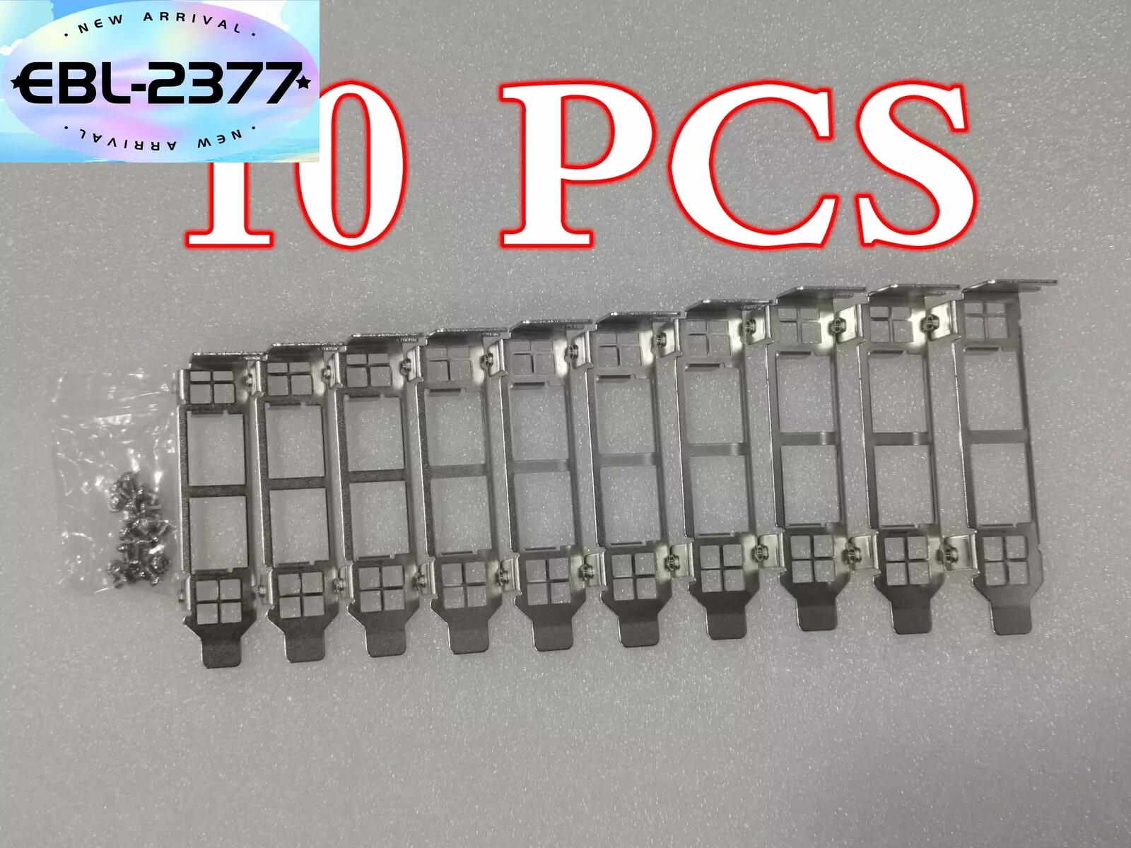 10PCS Low Profile Bracket for Supermicro AOC-STG-i2T X540-AT2 Rev 2.01
