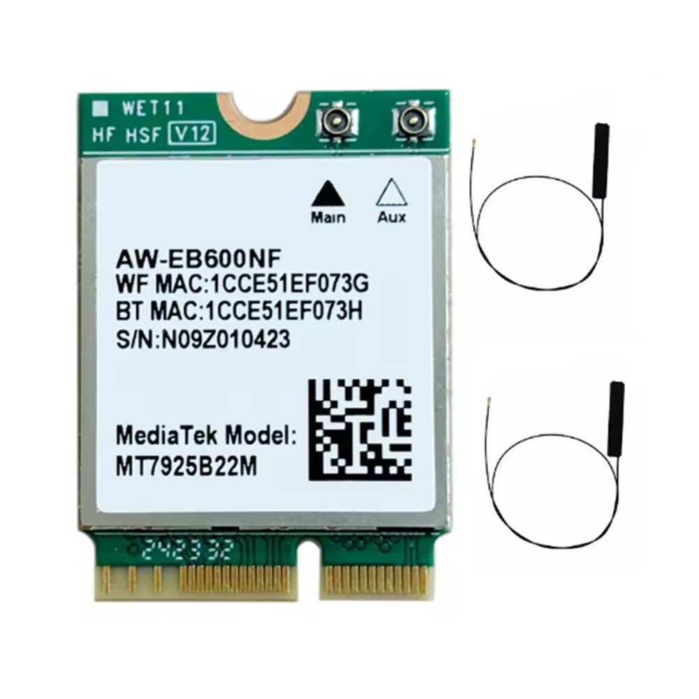 MTK7925 WiFi7 Tri Band Card WiFi Card 2.4G/5G/6Ghz Adapter for4304