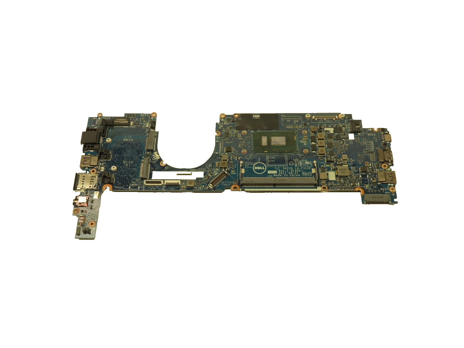 Dell Latitude 7290 12.5″ OEM Intel i7-8650U 1.9GHz Motherboard LA-F312P J8CVM