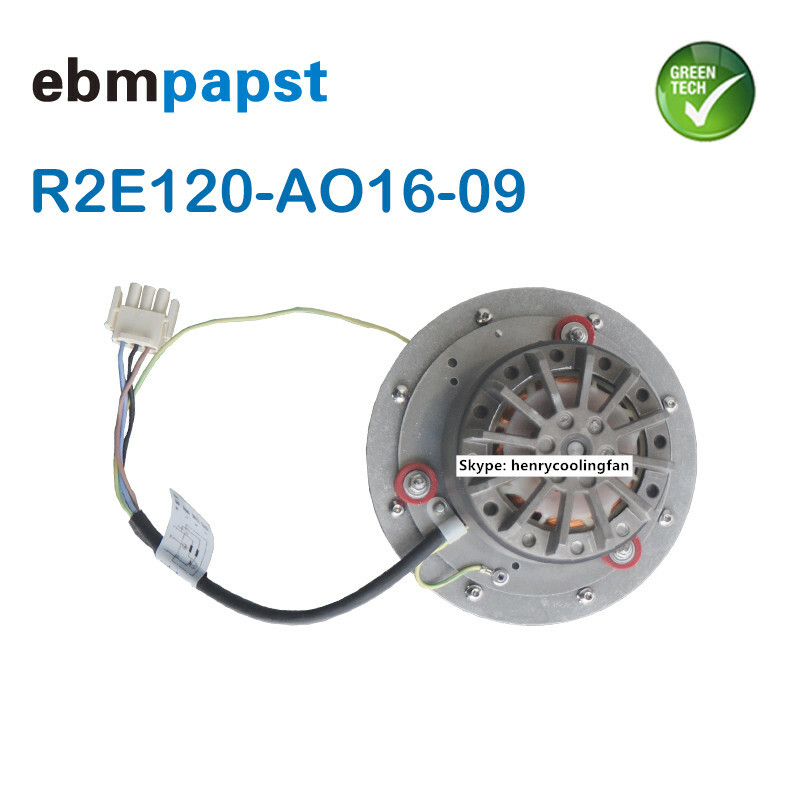 Ebmpapst R2E120-AO16-09 Centrifugal Fan 230VAC 0.5A Injection Molding Machine