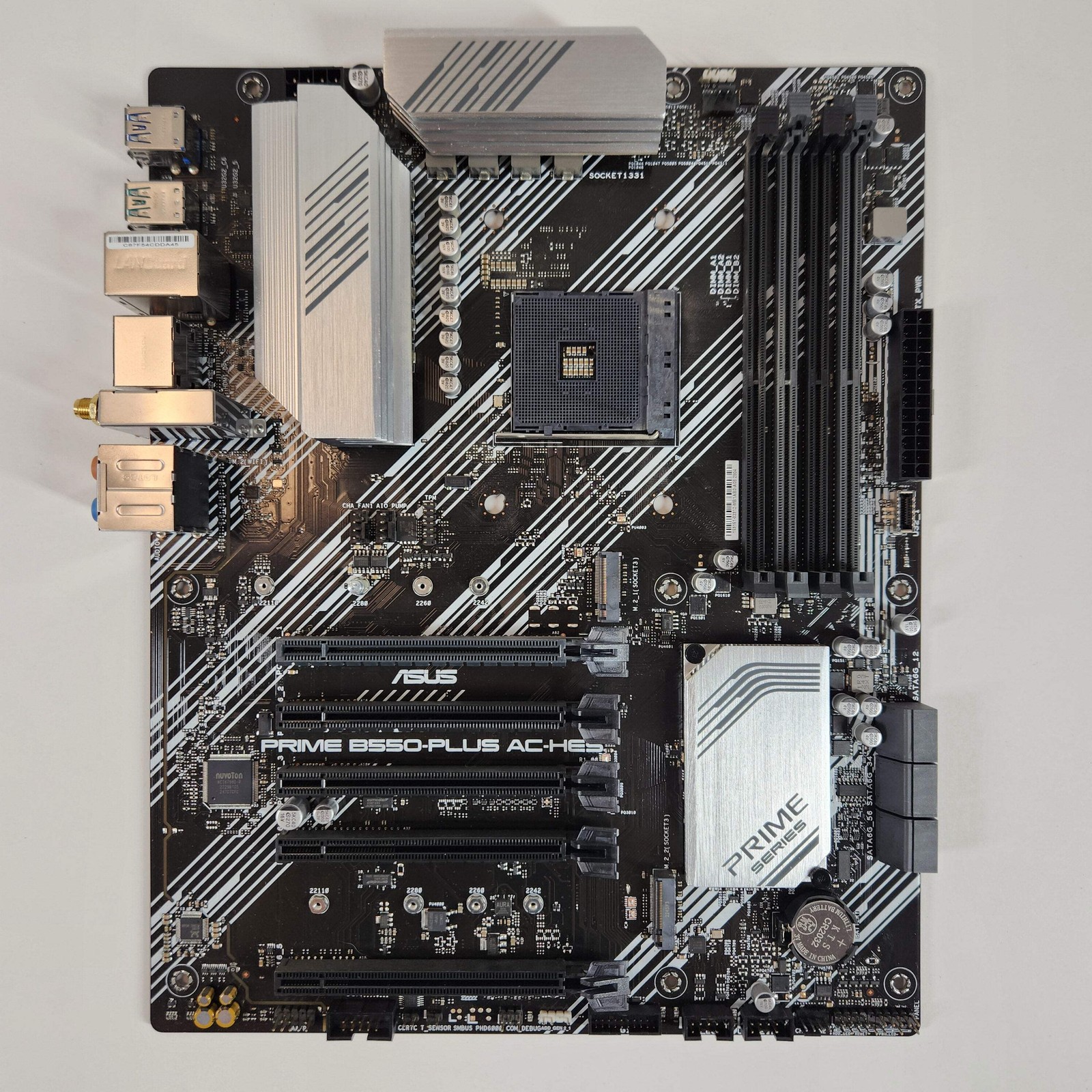 ASUS PRIME B550-PLUS AC-HES AM4 ATX AMD DDR4 Motherboard