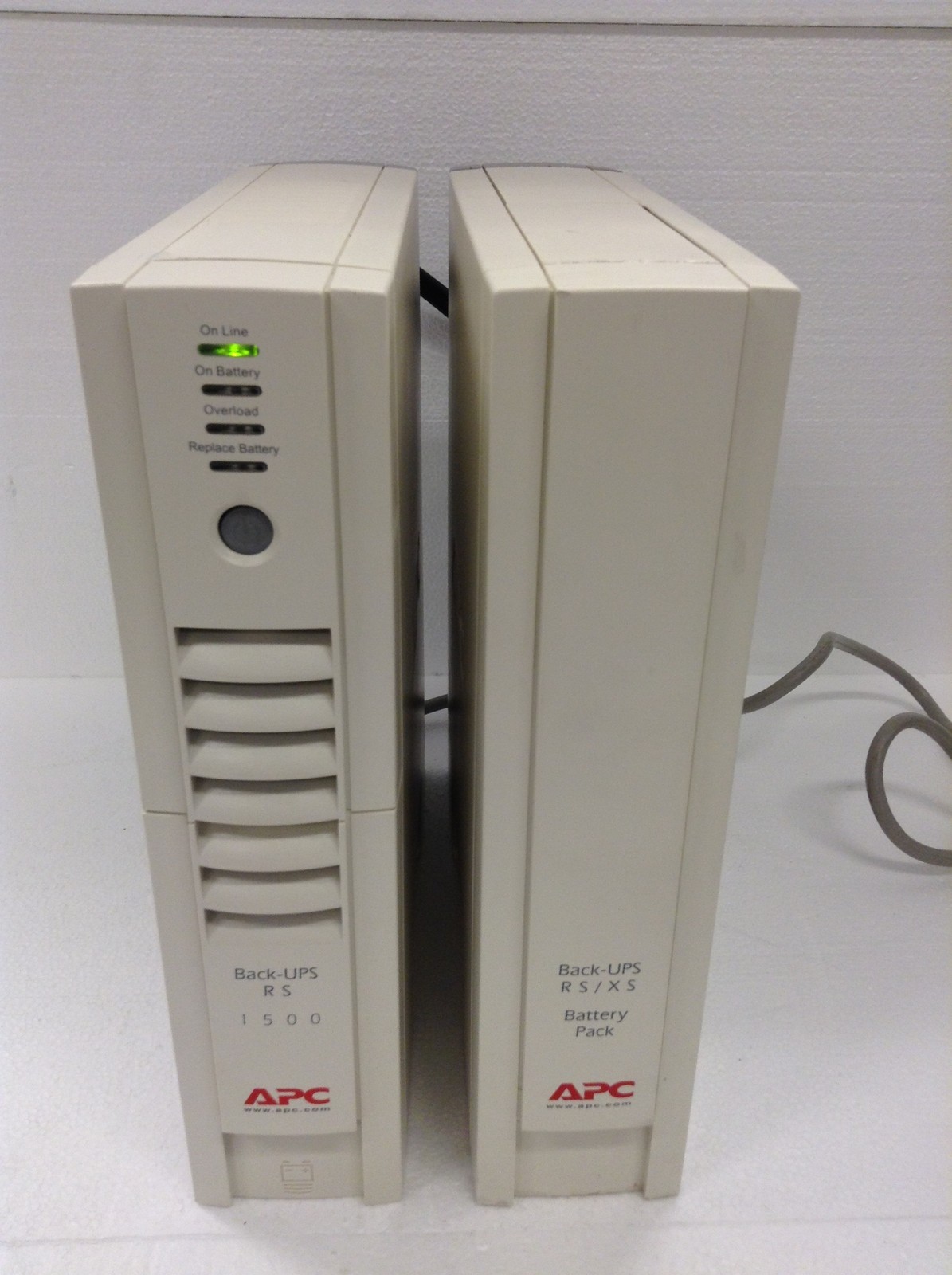 APC BR1500 Back-UPS RS 1500 8 Outlet w/BR24BP Battery Pack, No Battery FREE SHIP
