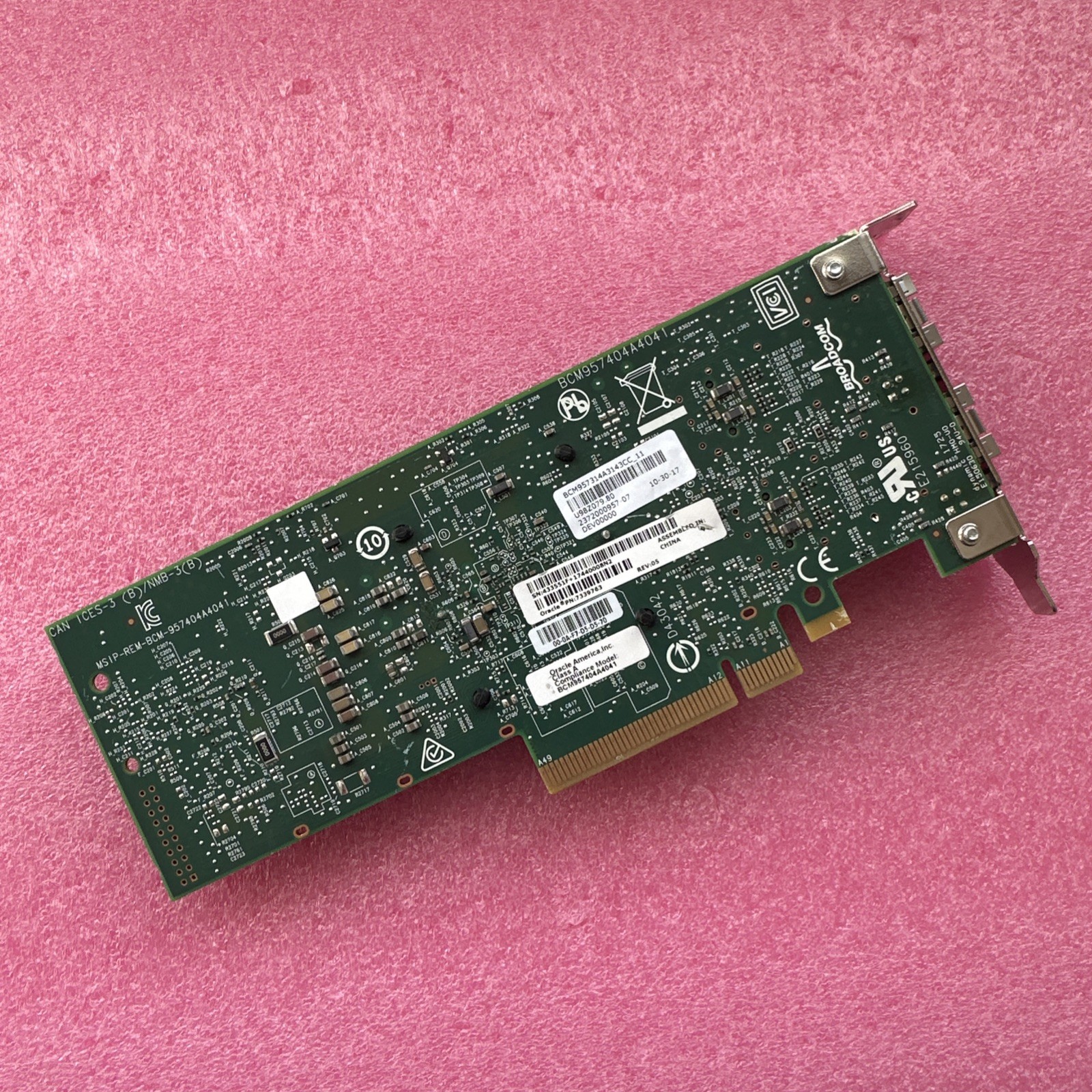 Oracle 7339763 2-Port 10/25GbE SFP28 Ethernet Network Adapter