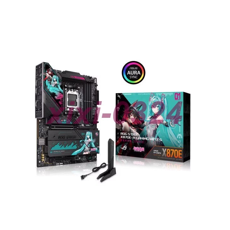 1PCS ROG X870E Hatsune Miku Edition Motherboard DDR5 AM5 ATX for Gaming PC FEDEX