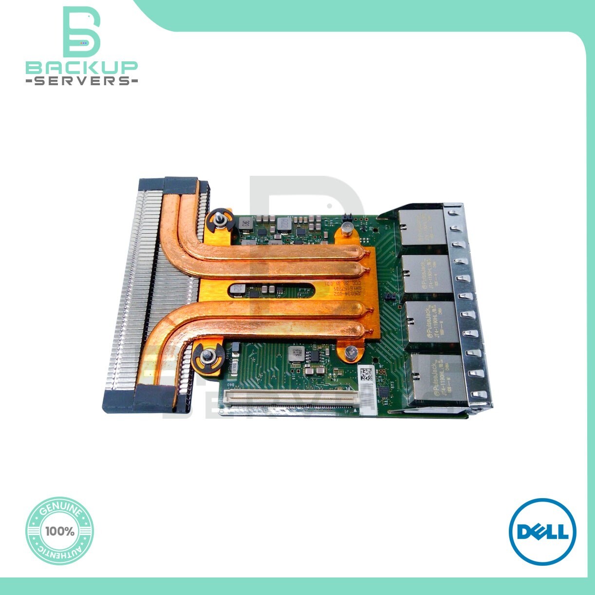 64PJ8 Dell Intel X550-T4 4-Port 10Gbps PCI-e RJ-45 Network Daughter Card 064PJ8