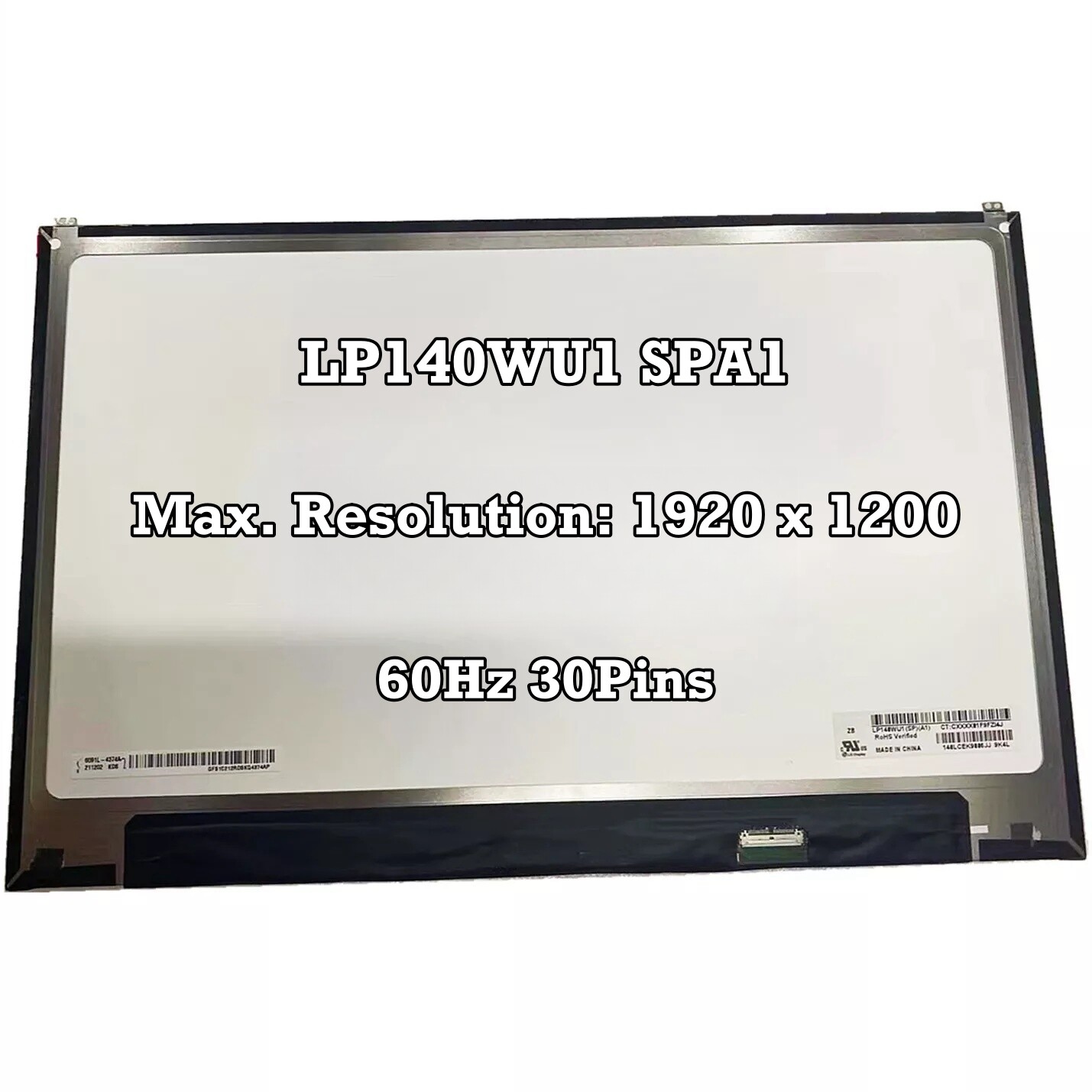 LP140WU1-SPA1 14.0″ Laptop LCD Screen Replacement Panel Matrix 1920×1200 30Pins