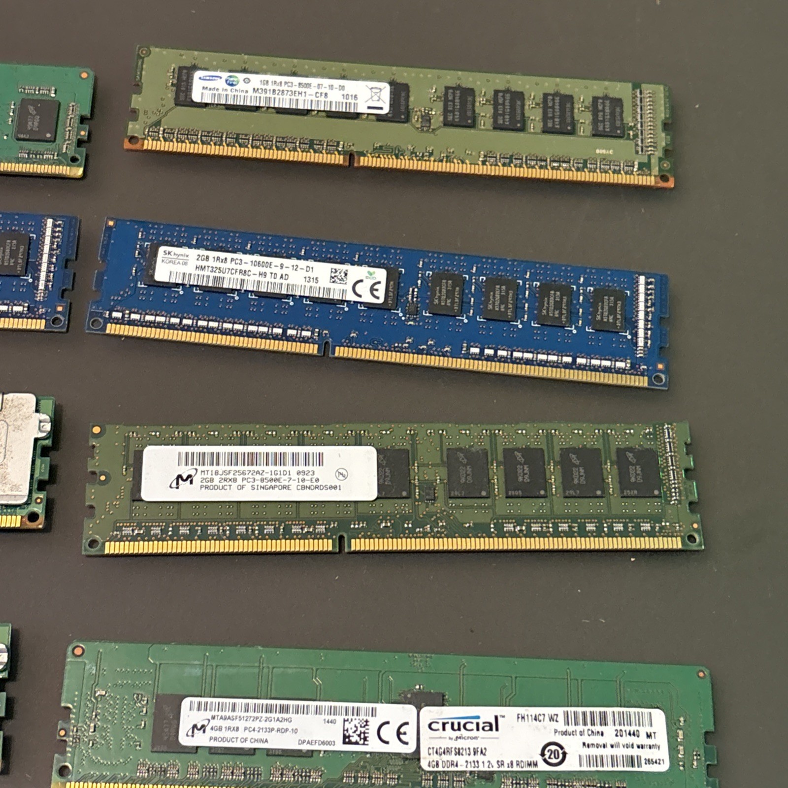 Mix Ram Lot Gold Mining SOLD AS-IS For Parts Unknown Condition 21 Pieces Lg Lot