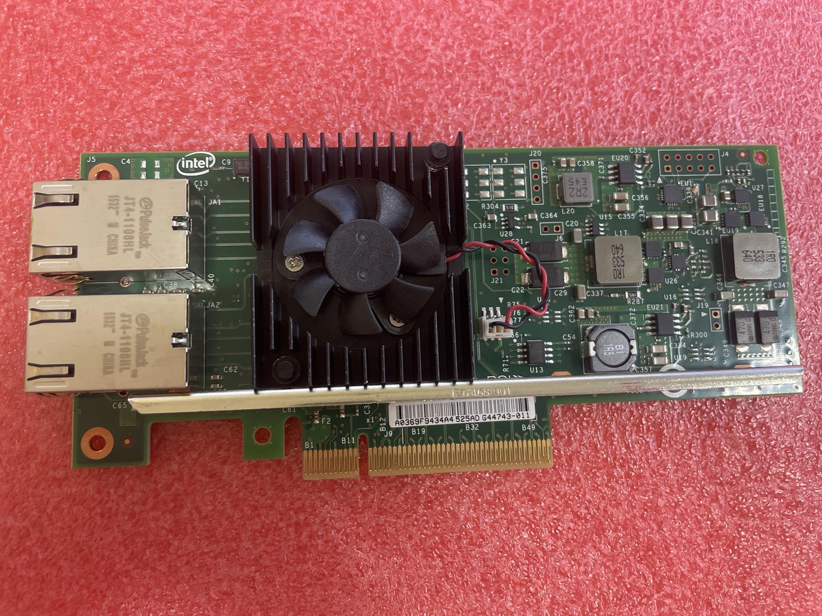 INTEL X540-AT2 DELL 03DFV8 ETHERNET PCIe NETWORK ADAPTER, NO BRACKET, TESTED
