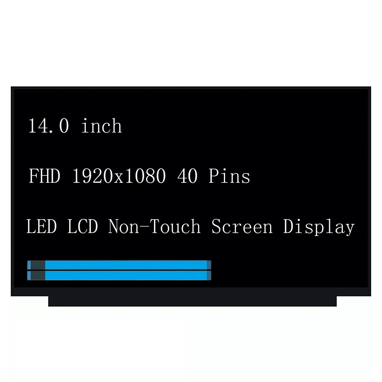 14″ for M140NVF7 R0 FHD 1920×1080 LED LCD Non-Touch Screen Display 144Hz 40Pin