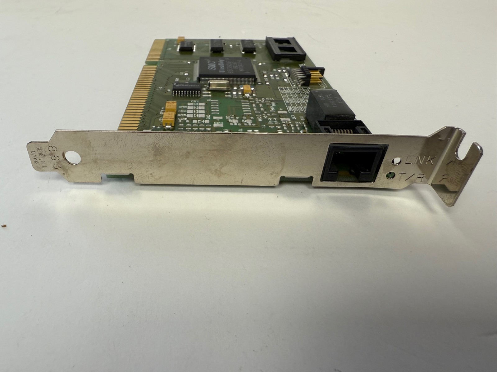 SMC 8216T ETHERCARD ELITE 16T ULTRA ISA 16 BIT 10MBPS 61-600455-004 W/WARRANTY