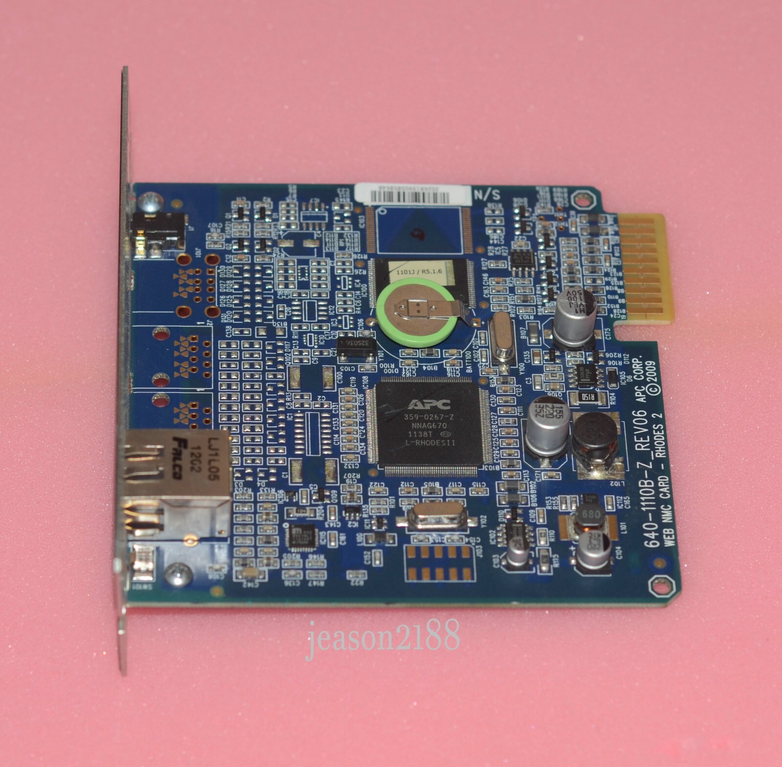APC Smart Slot AP9630 NMC Smart-UPS Network Management Card No Cable