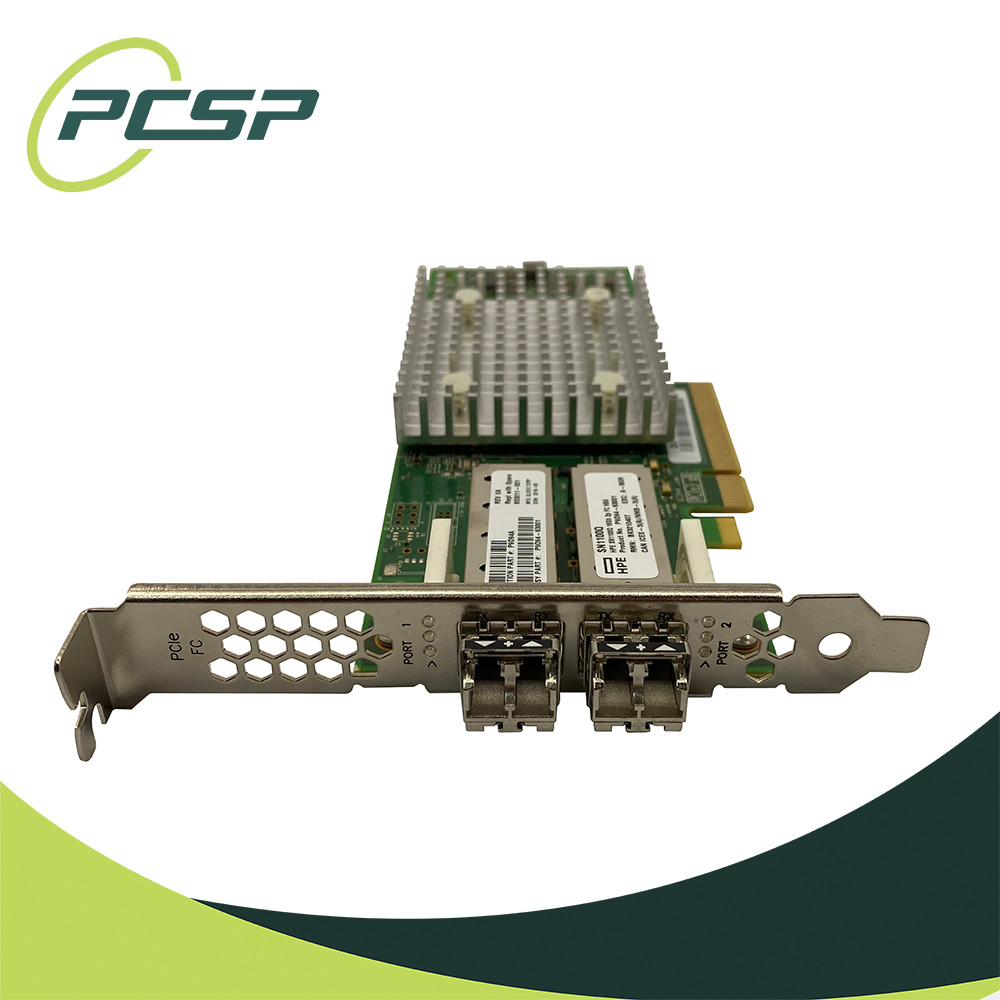 HPE QLE2692-HP SN1100Q 16GB/s Dual Port 2 of 2 SFP High Profile NIC 853011-001