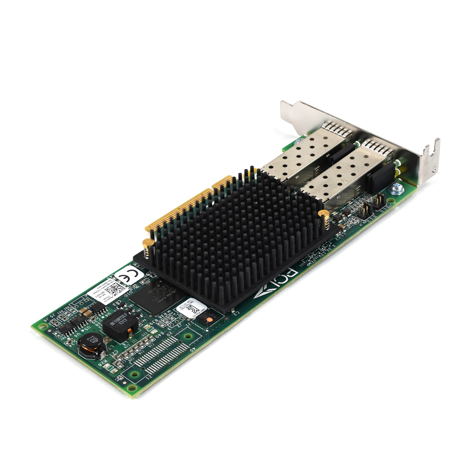 Dell 0R7WP7 Emulex LPE12002 Dual-Port 8GB FC PCIe 2.0 x8 NIC Half Height Bracket