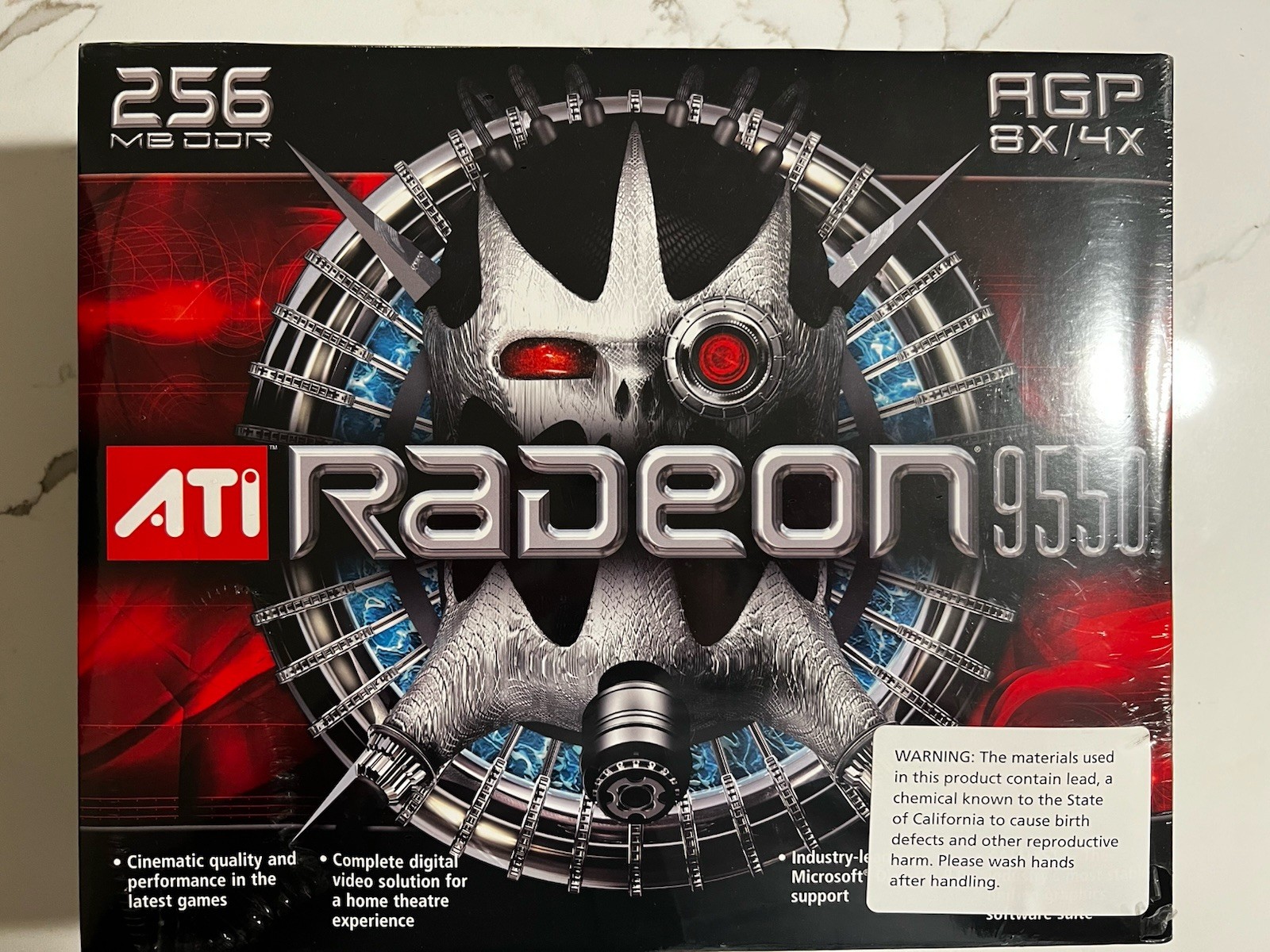 ati radeon 9550 agp 256mb graphics card