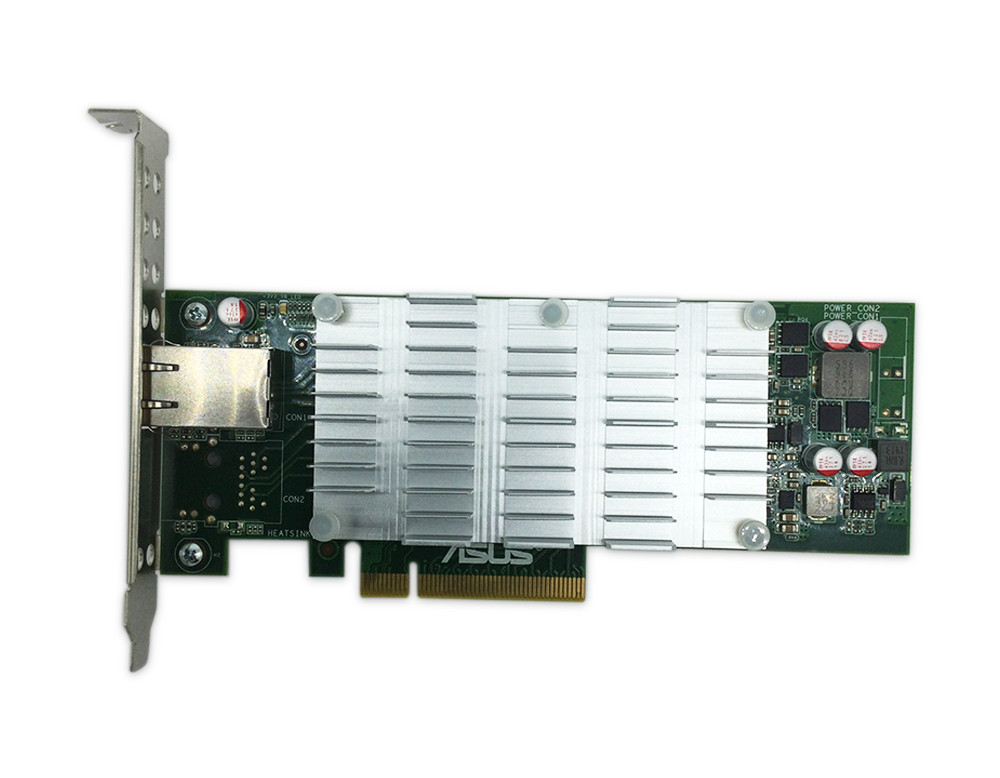 Asus Single Port 10GB RJ45 NIC PCIe x8 Ethernet Network Adapter High Profile