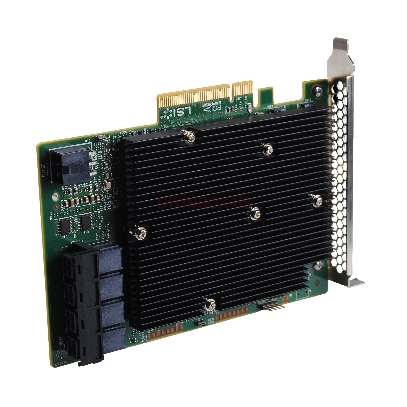 LSI 9300-16i 16-Port 12Gb/s SAS/SATA HBA ZFS TrueNAS UnRAID IT Mode 16.00.12.00