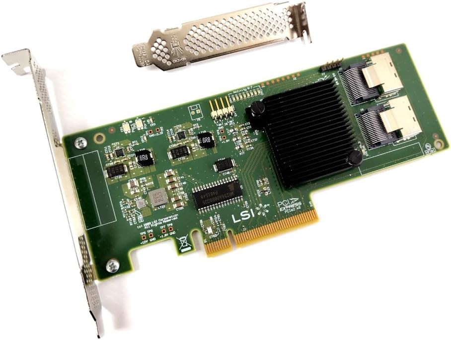 PCI Express x8 LSI 9211-8I 8-Port Controller – Fast Data Transfer for Servers