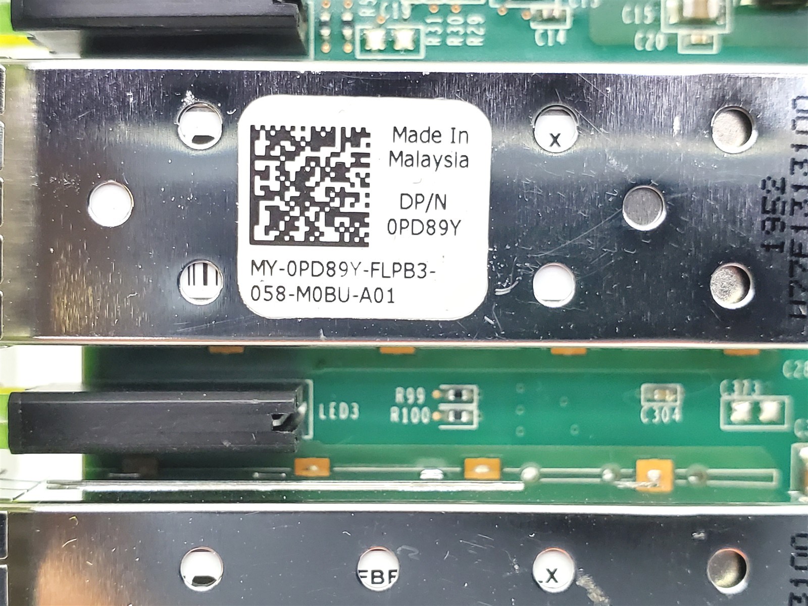 Dell PD89Y HWXGN Emulex LPe35002-M2 Dual Port 32Gb Gen 7 Fibre Channel HBA W/SFP