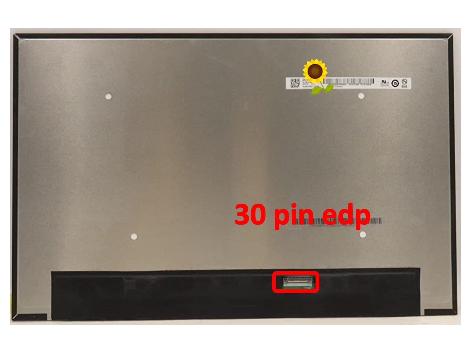 SD11E38377 1920*1200 EDP 30 Pins 16.0 Laptop LED LCD Screen Matrix Replacement