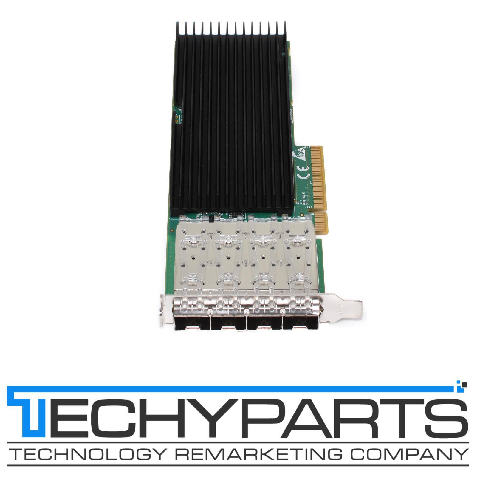 Silicom PE310G4SPI9LB-XR Quad-Port 10Gb PCI-e 3.0 x8 Ethernet Server Adapter SFF