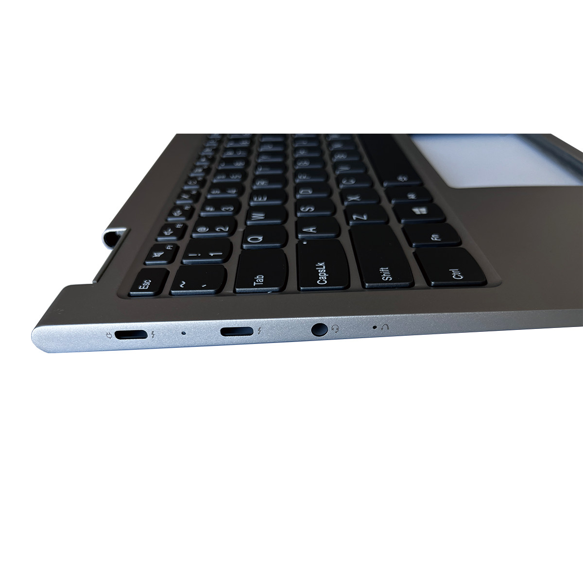 For Lenovo Yoga 730-13IKB Palmrest Backlit Keyboard Upper Case 5CB0Q95936 Silver