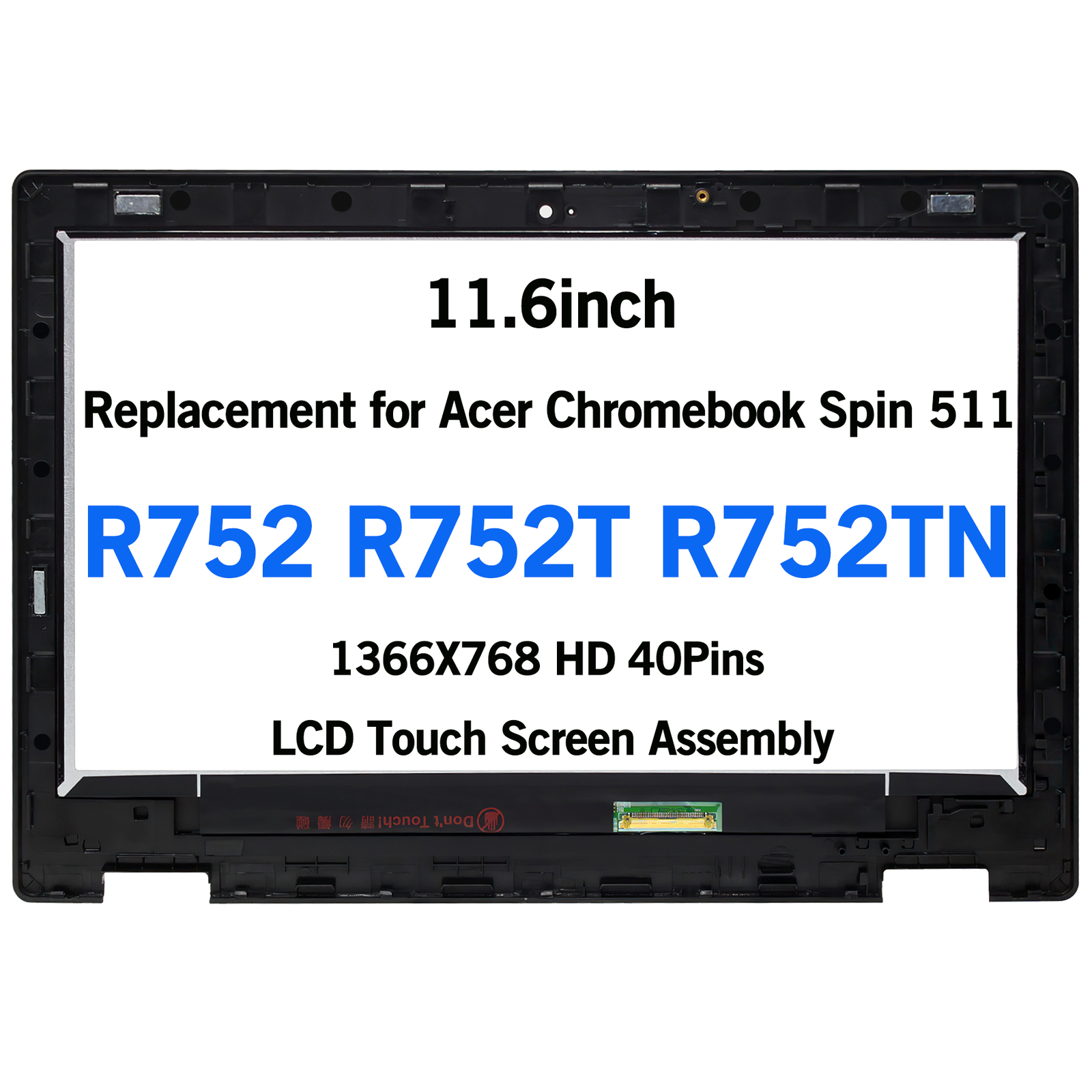B116XAB01.4 HP Chromebook x360 11 Education G1 G2 G3 G4 EE LCD Touch Screen