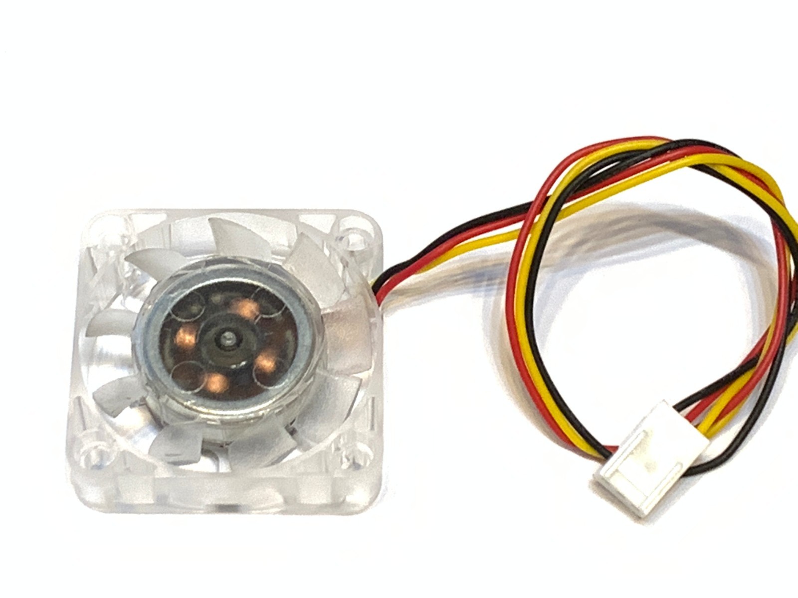 4 Pieces Blue LED mini 12V 4010 40x40x10mm DC Cooling Fan micro brushless A15