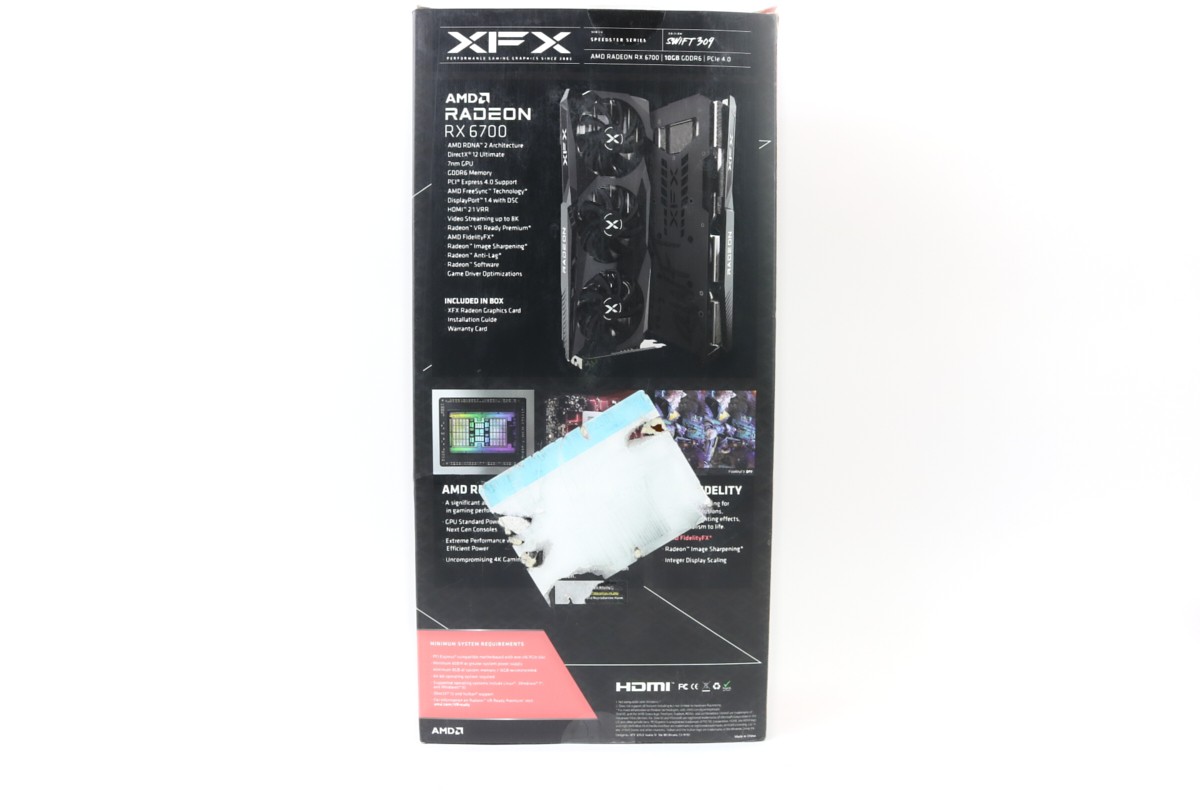 XFX Radeon RX 6700 10GB Speedster SWFT309 Core GPU | 1yr Warranty, Fast Ship!