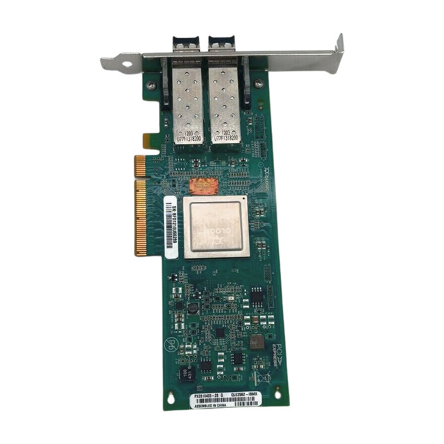 IBM 42D0516 QLogic QLE2562 PCIe 2.0 x8 Dual Port SFP+ FC Network Adapter w60