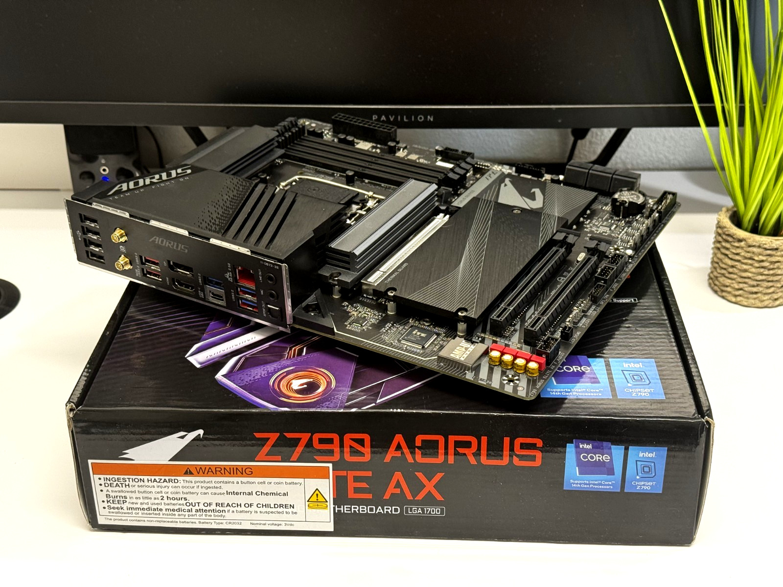 GIGABYTE Z790 AORUS ELITE AX DDR5 LGA1700 WiFi 6E PCIe 5.0 ATX