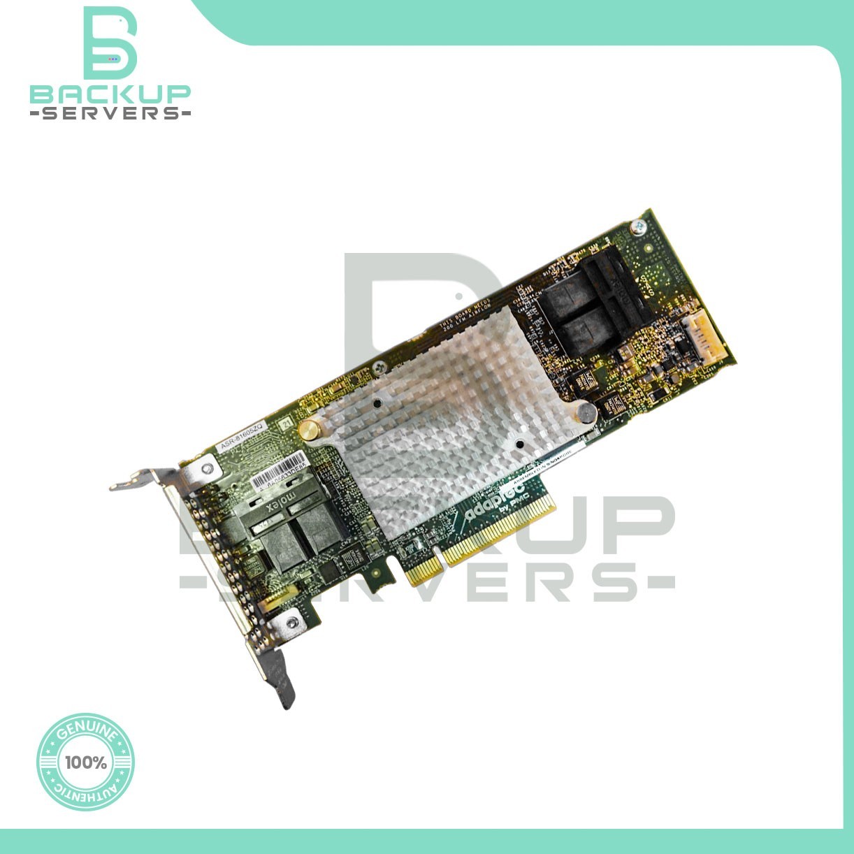 ASR-81605ZQ Adaptec 16-Port 12Gbps PCI-E 3.0 x8 SAS 1GB Raid Controller Card