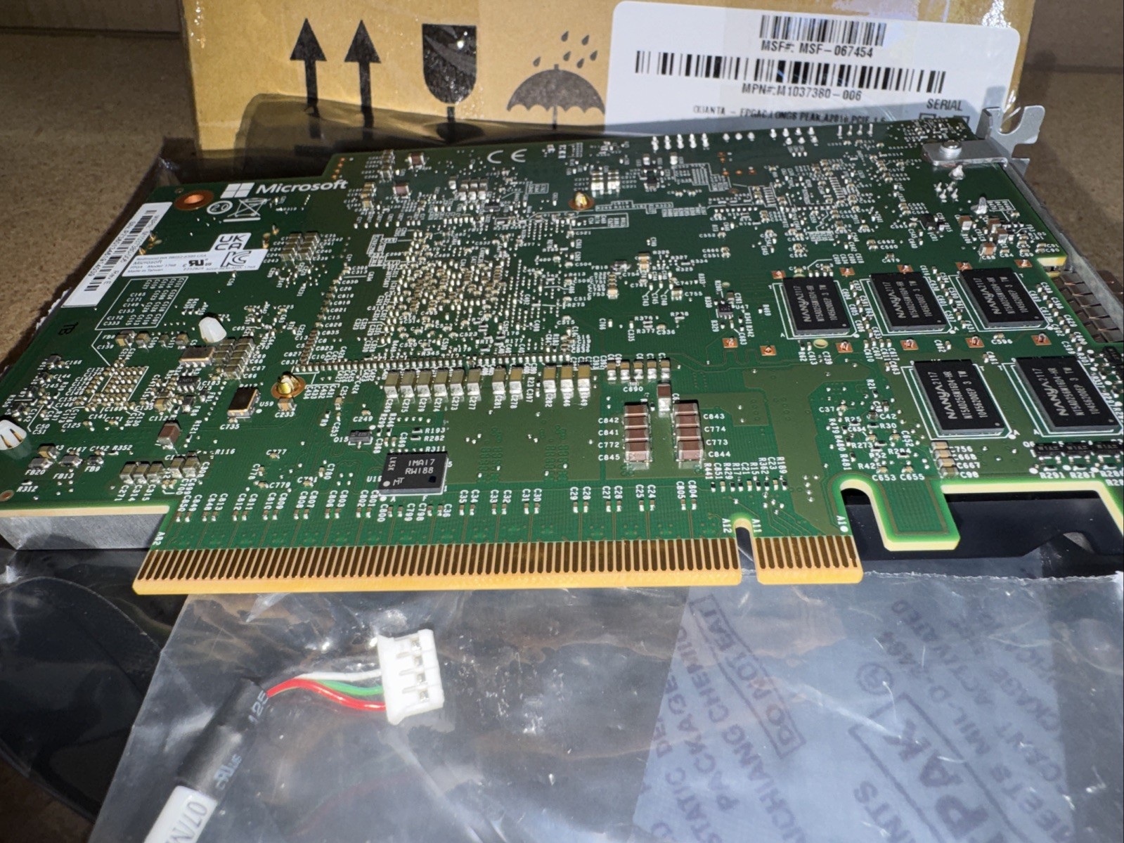 Microsoft M1037380-006 REV E, Accelerator Card***FAST FREE SHIPPING***