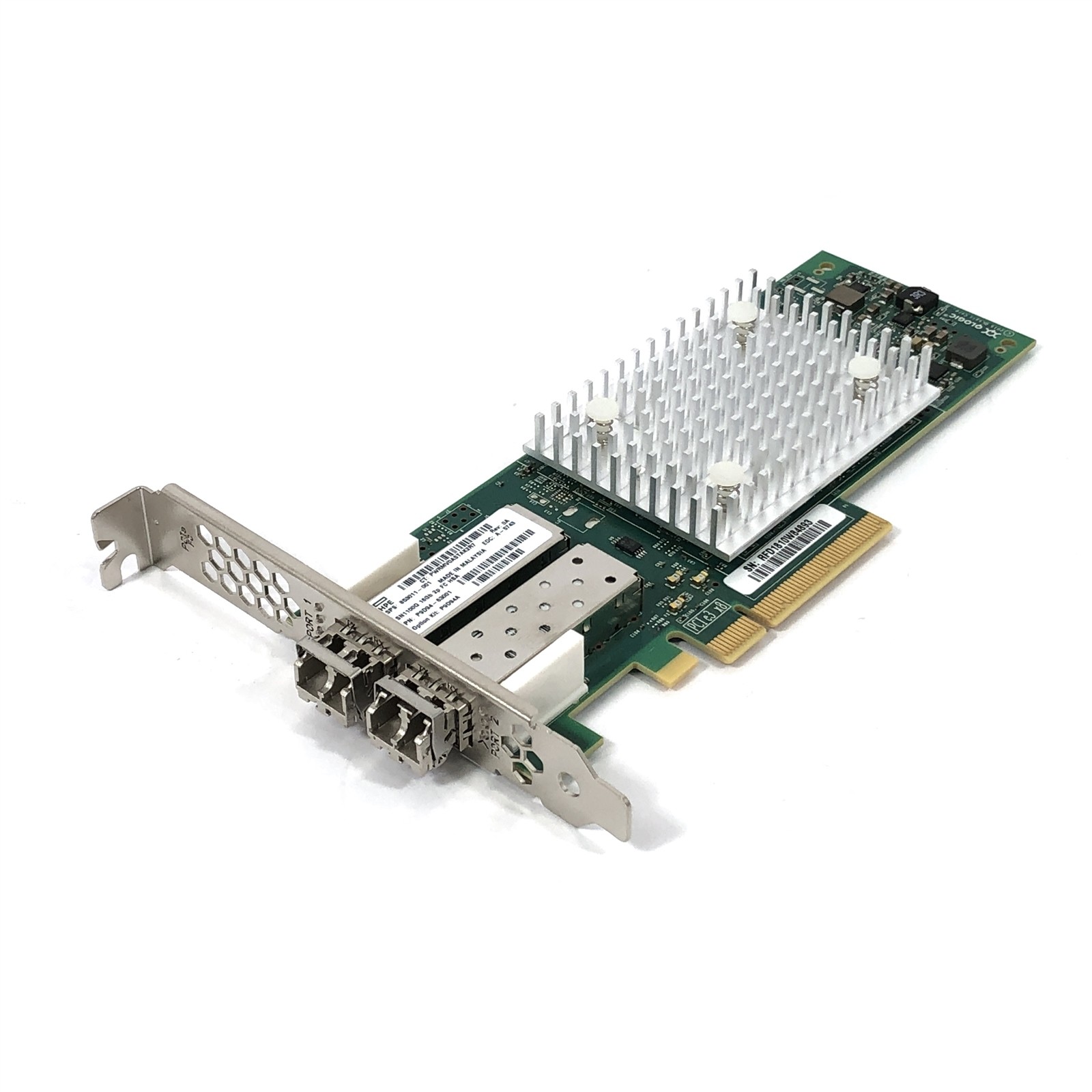 NEW Open Box HP 853011-001 QLE2692-HP 16GB SN1100Q Dual Port Full Height w/ SFPs