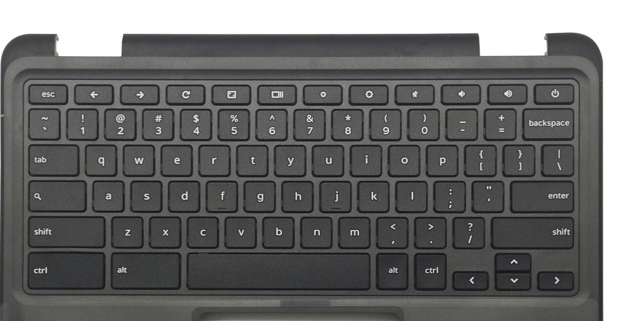Key Replacement for DELL Chromebook 3100 Laptop Keyboard Black ap2fh000400