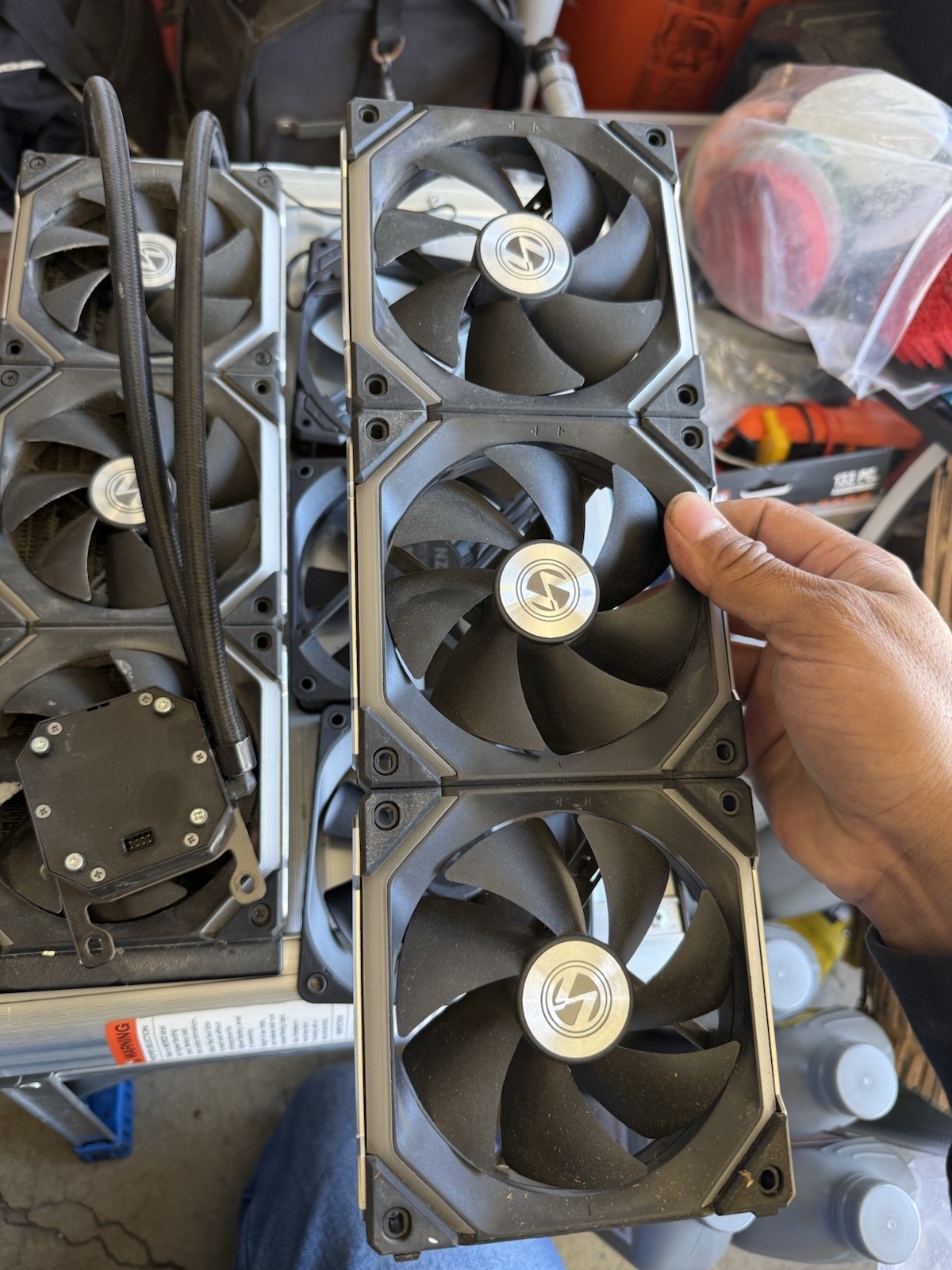 Computer Nzxt Coolers Corsair Cooler And Other Computer Parts.see description***