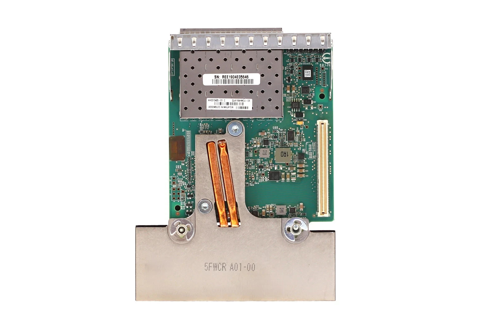Dell QLogic QL41164 4-Port 10Gbps SFP+ 4-Port Network Daughter Card 0XVVY1