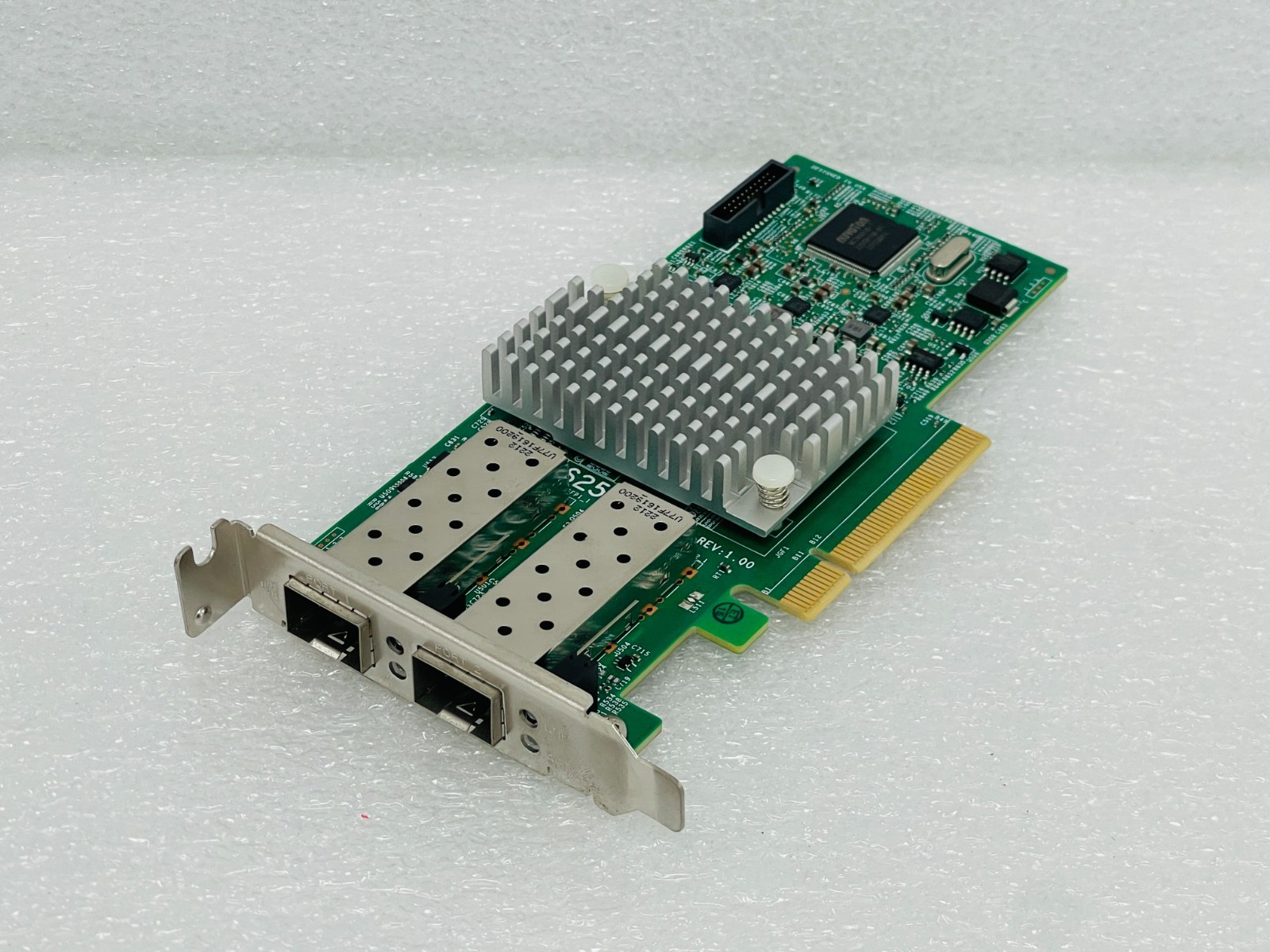 USED – Supermicro AOC-S25G-M2S 25Gbps 2-Port PCI-E 3.0×8 SFP28 W/ Free Shipping