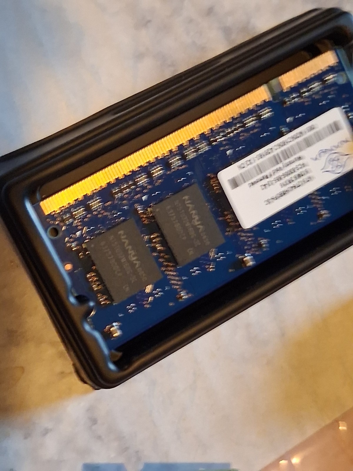 NT512T64UH8B0FN-3C GENUINE OEM NANYA LAPTOP MEMORY 512MB PC2530055512A2 Lot Of 5